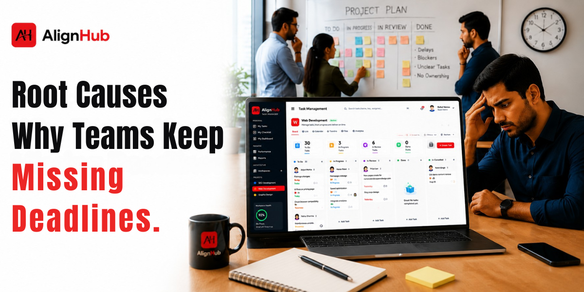 Root Causes Why Teams Keep Missing Deadlines
